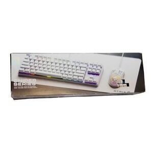 Atrix Sniper Series Gaming Combo Pack White RGB Mechanical Keyboard and Mouse